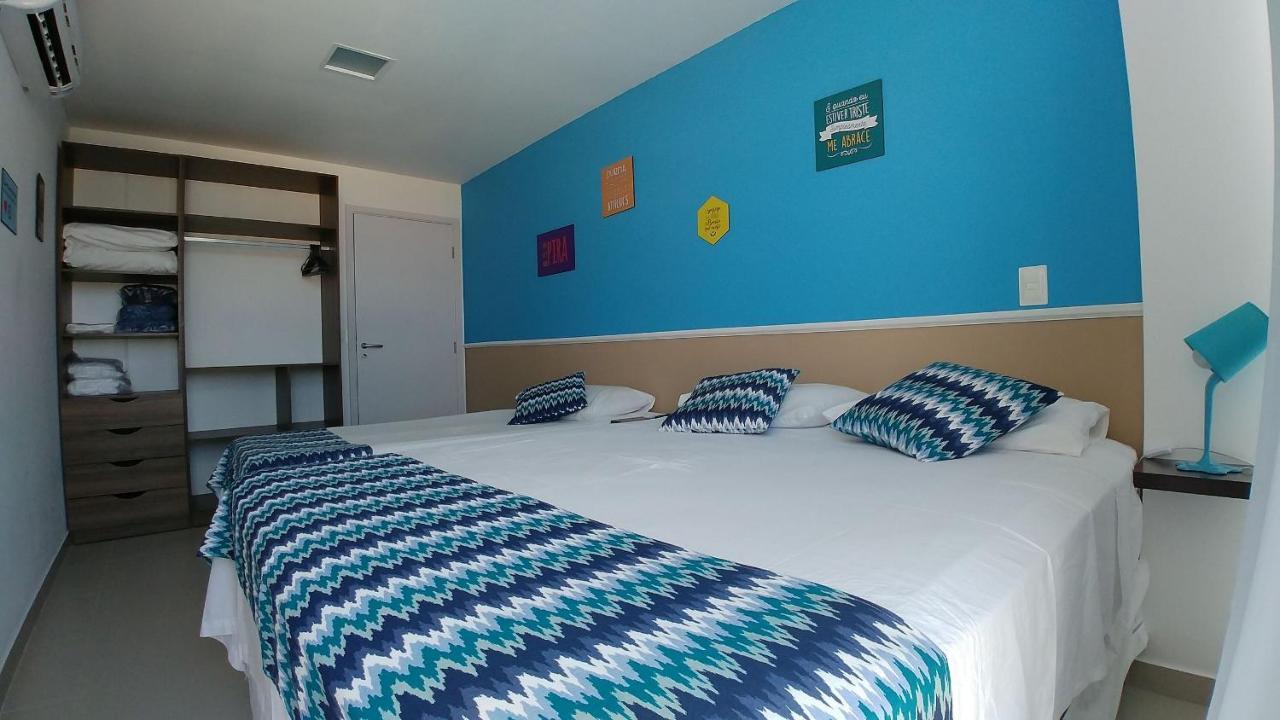 Areias Do Mar ! Confortavel E Com Ar Na Sala A315 Appartement Barra de São Miguel Buitenkant foto